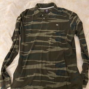 Men's Camouflage Fourstar vintage Long Sleeve Shirt